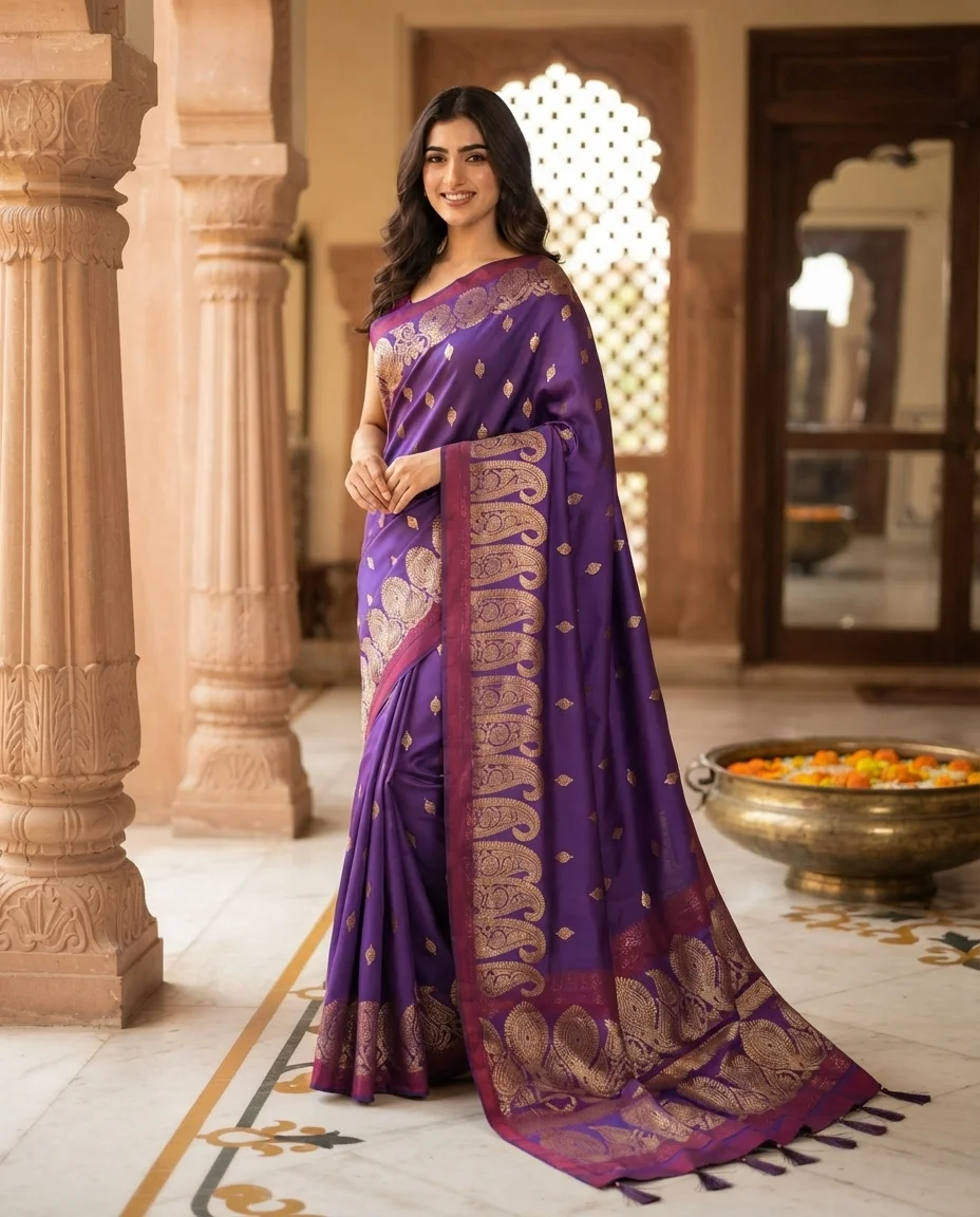 Slik Saree - Image 3